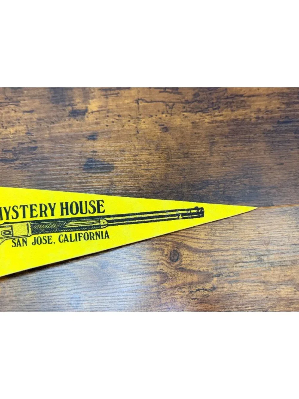 Vintage Winchester Mystery House Pennant San Jose California Smith Western Co.